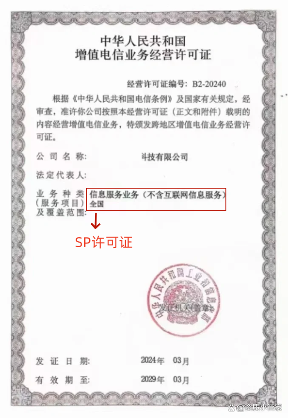 第二类增值电信sp资质证书如何申请?申请这个资质对注册资金的要求是