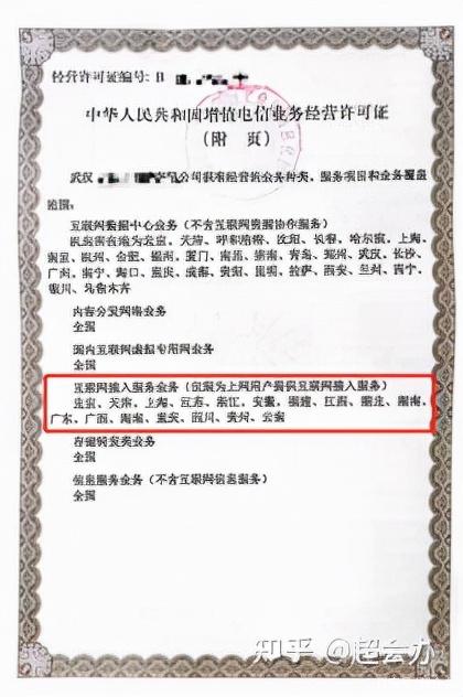 知道你的《增值电信业务经营许可证》是第几类么?